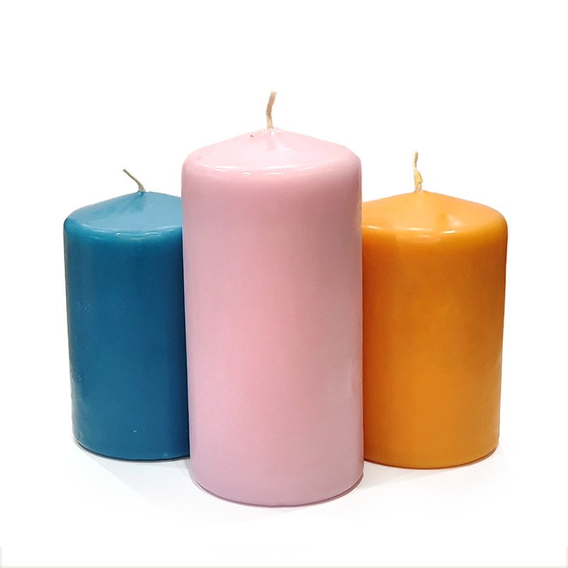 SMALL SECONDS PILLAR CANDLE 3-PACK