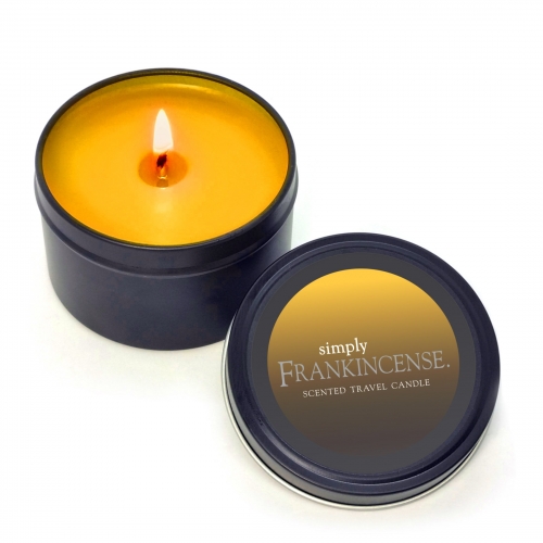 FRANKINCENSE TRAVEL TIN SOY CANDLE