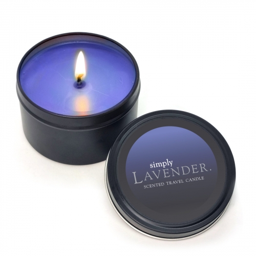 LAVENDER TRAVEL TIN SOY CANDLE