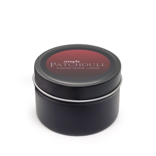 PATCHOULI TRAVEL TIN SOY CANDLE