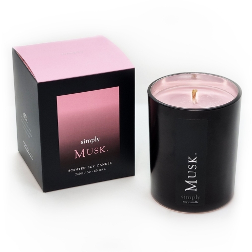 MUSK SOY JAR CANDLE