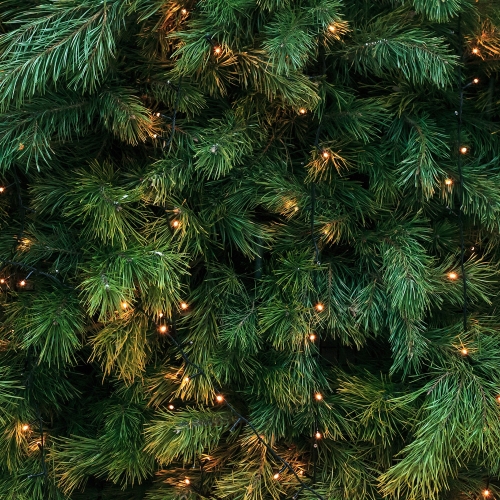 CHRISTMAS TREE PILLAR CANDLE